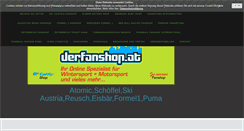Desktop Screenshot of derfanshop.at